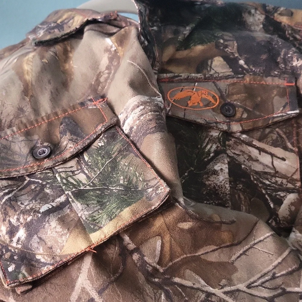Realtree Duck Commander Camo Sporting Jacket Shirt